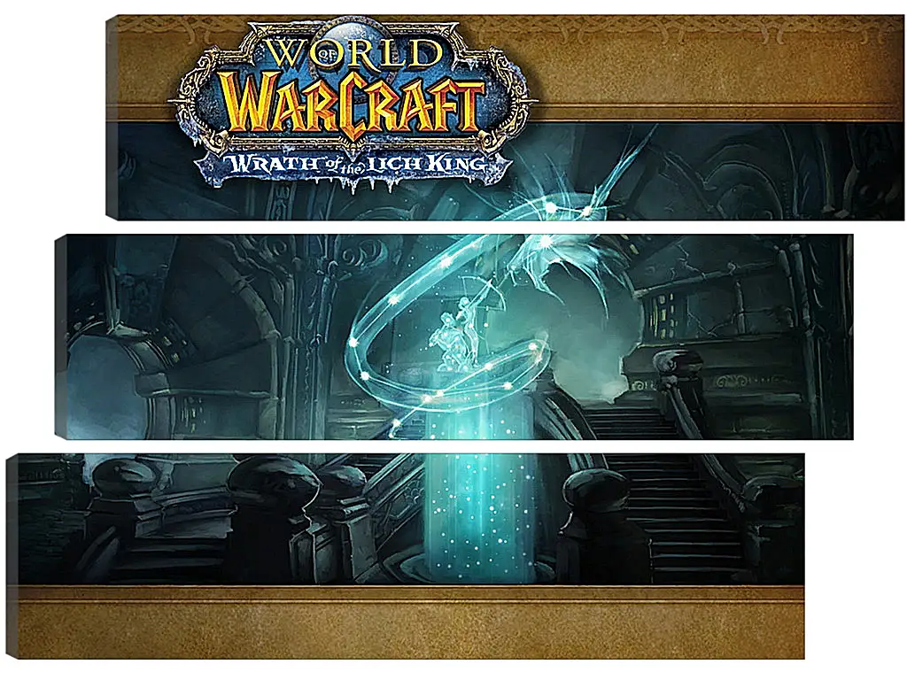 Модульная картина - World Of Warcraft: Wrath Of The Lich King