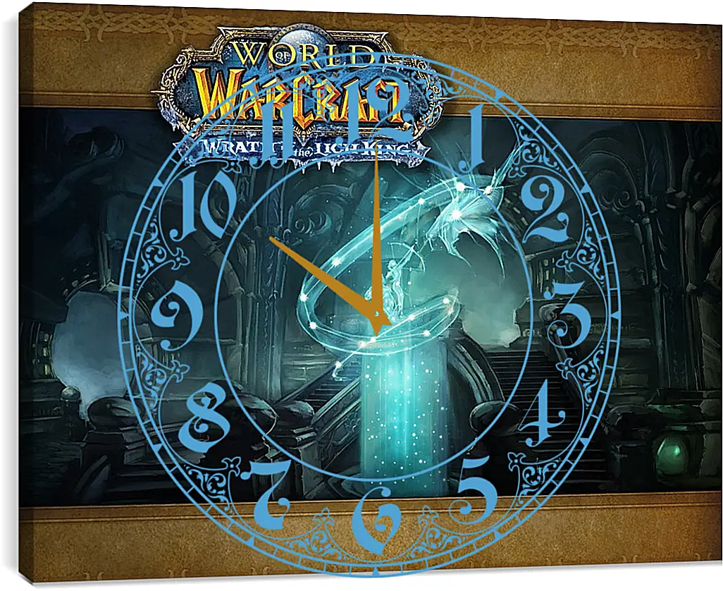 Часы картина - World Of Warcraft: Wrath Of The Lich King