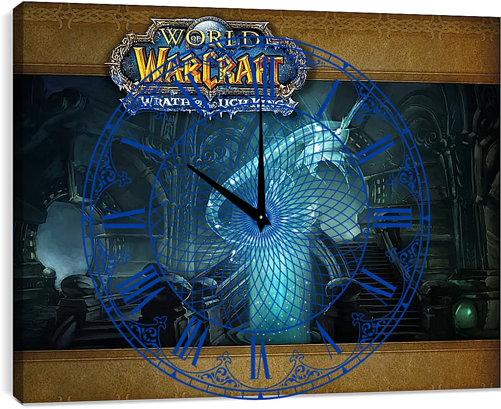 Часы картина - World Of Warcraft: Wrath Of The Lich King