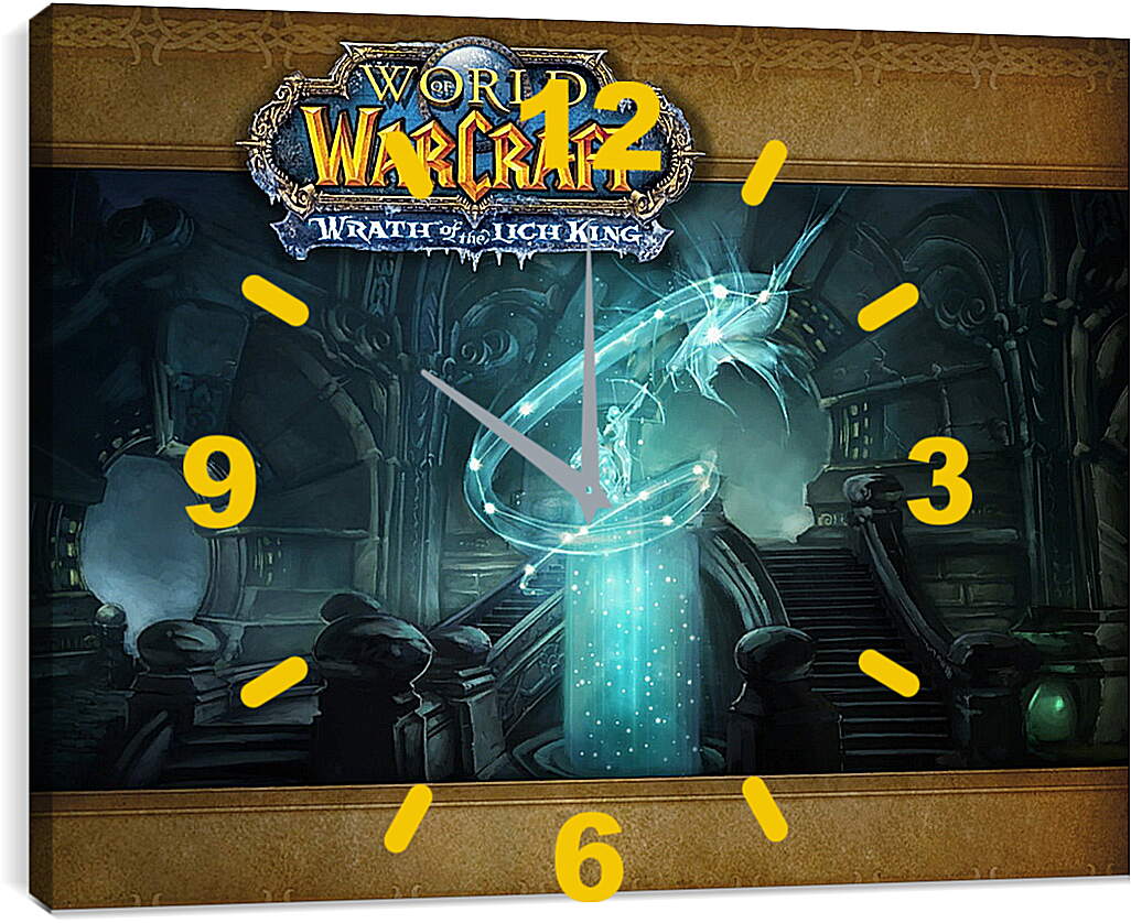 Часы картина - World Of Warcraft: Wrath Of The Lich King