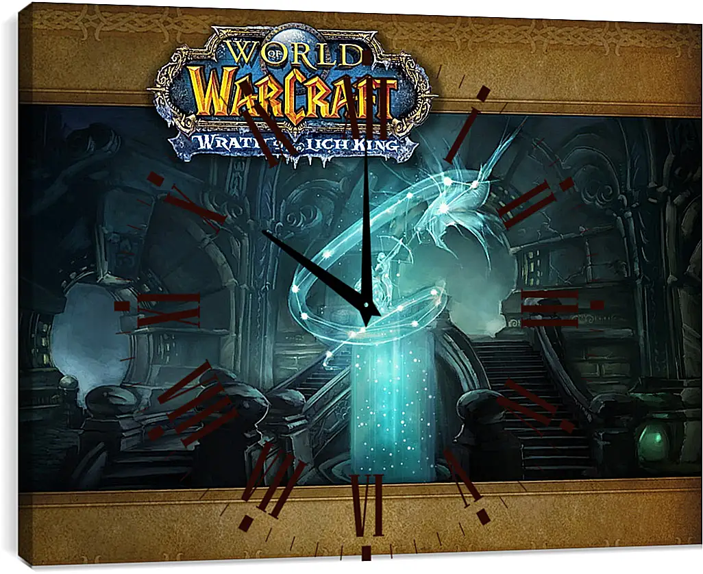 Часы картина - World Of Warcraft: Wrath Of The Lich King