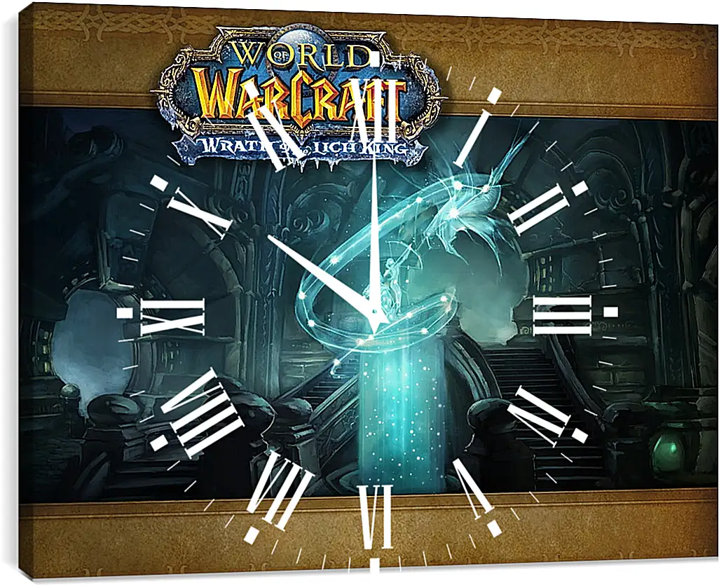 Часы картина - World Of Warcraft: Wrath Of The Lich King