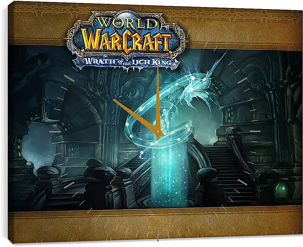 Часы картина - World Of Warcraft: Wrath Of The Lich King