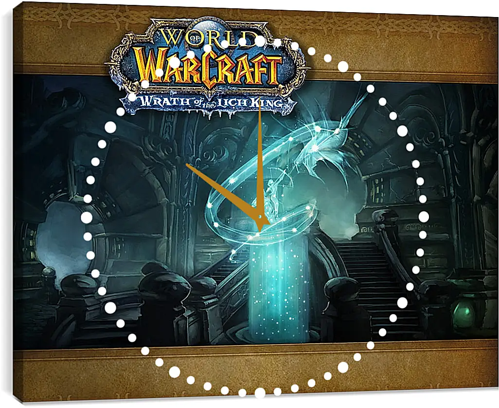 Часы картина - World Of Warcraft: Wrath Of The Lich King