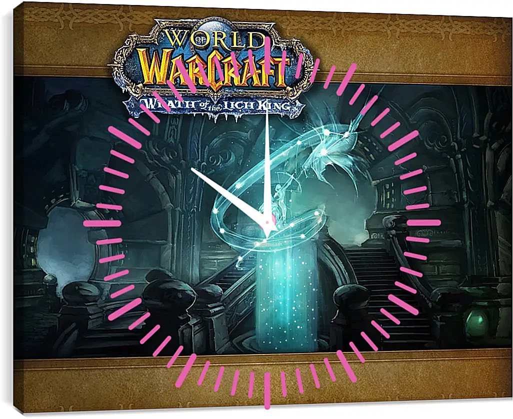 Часы картина - World Of Warcraft: Wrath Of The Lich King