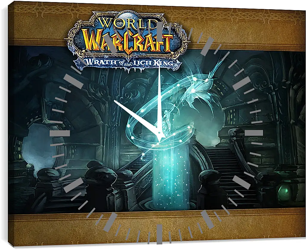 Часы картина - World Of Warcraft: Wrath Of The Lich King