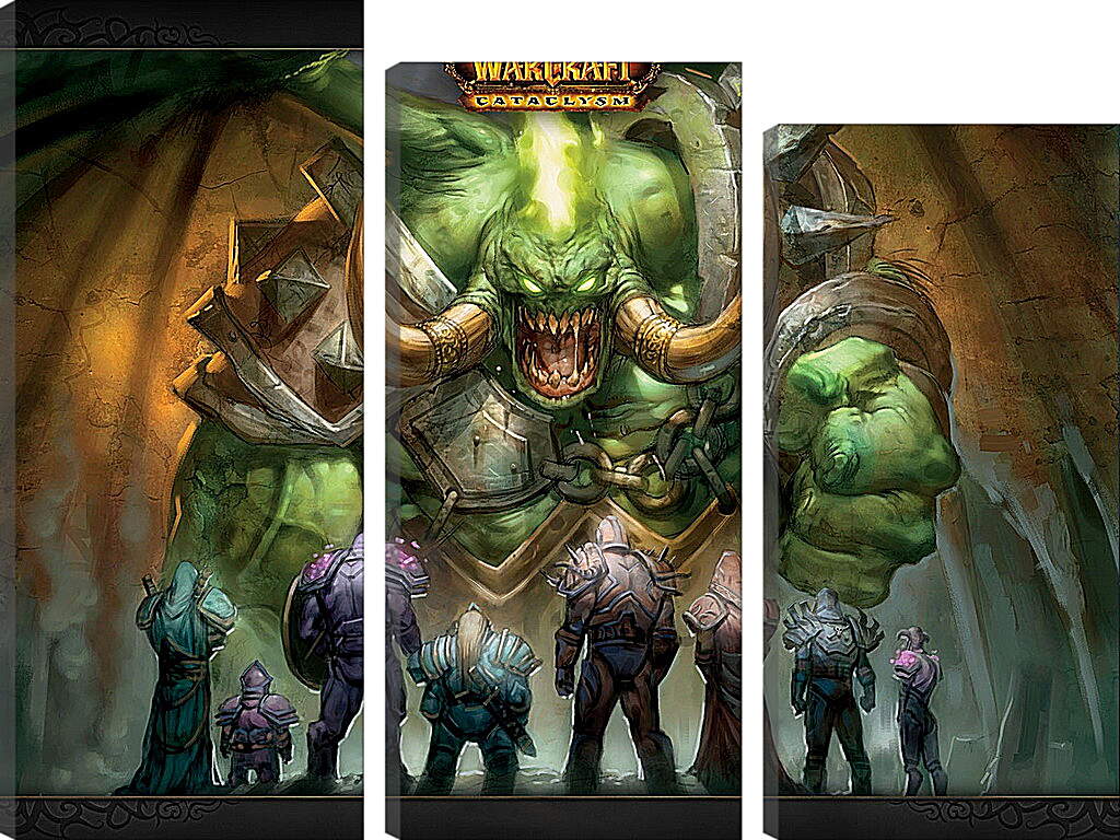 Модульная картина - World Of Warcraft: Cataclysm