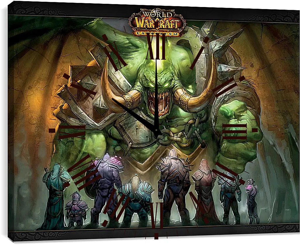Часы картина - World Of Warcraft: Cataclysm
