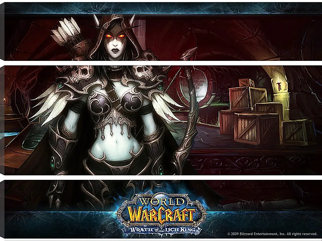 Модульная картина - World Of Warcraft: Wrath Of The Lich King