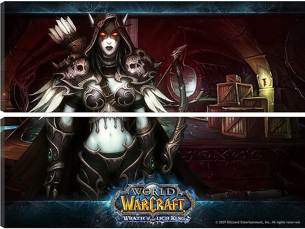 Модульная картина - World Of Warcraft: Wrath Of The Lich King