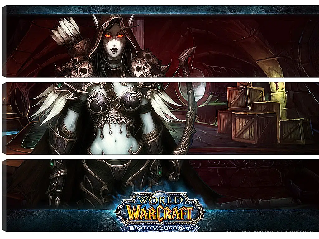 Модульная картина - World Of Warcraft: Wrath Of The Lich King