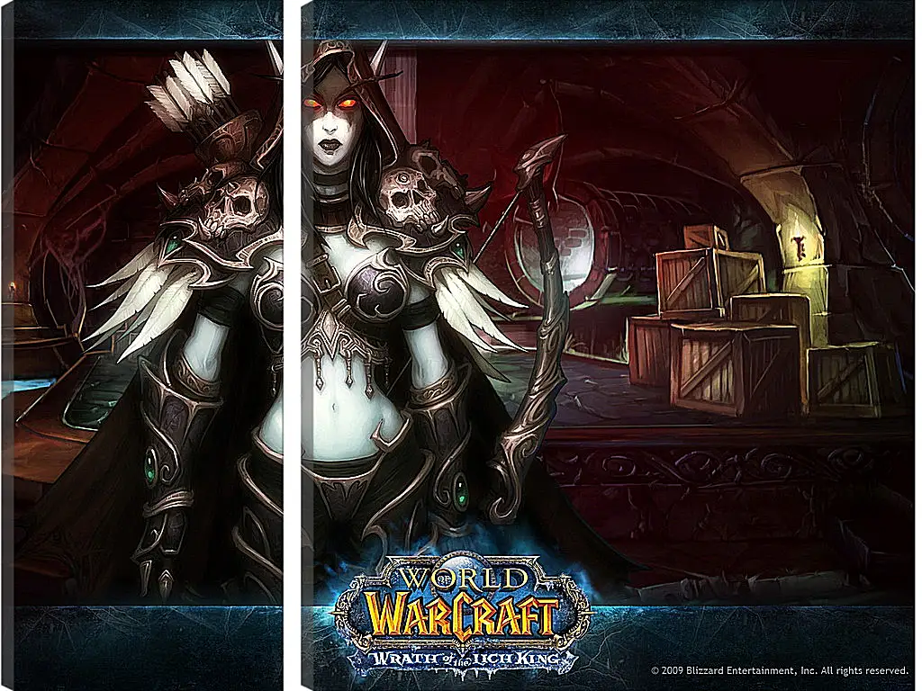 Модульная картина - World Of Warcraft: Wrath Of The Lich King