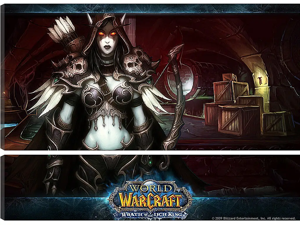 Модульная картина - World Of Warcraft: Wrath Of The Lich King