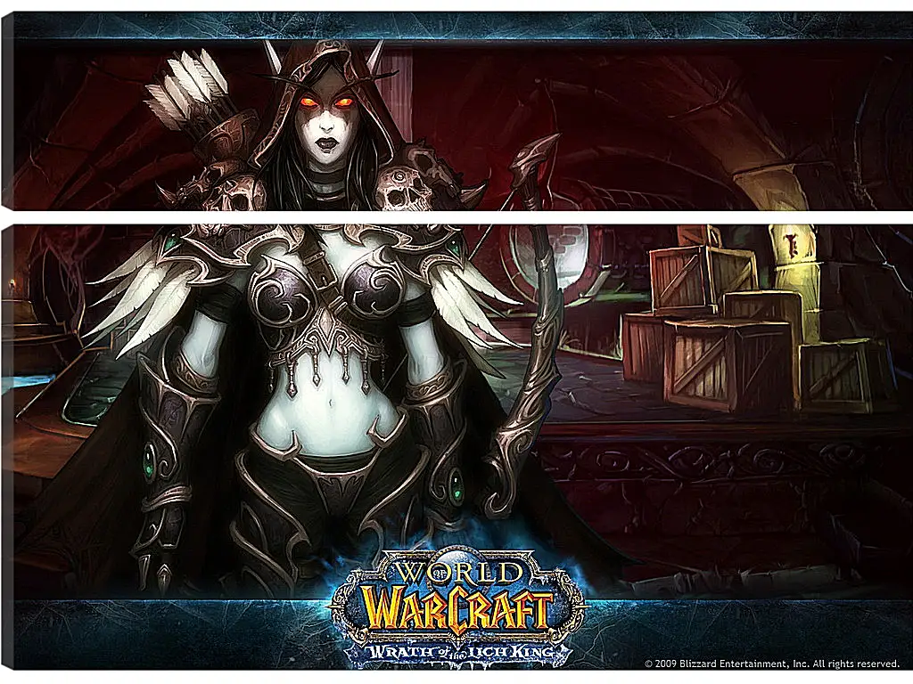 Модульная картина - World Of Warcraft: Wrath Of The Lich King