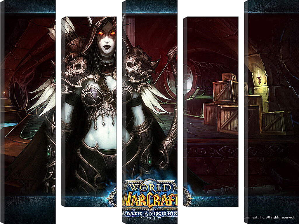 Модульная картина - World Of Warcraft: Wrath Of The Lich King