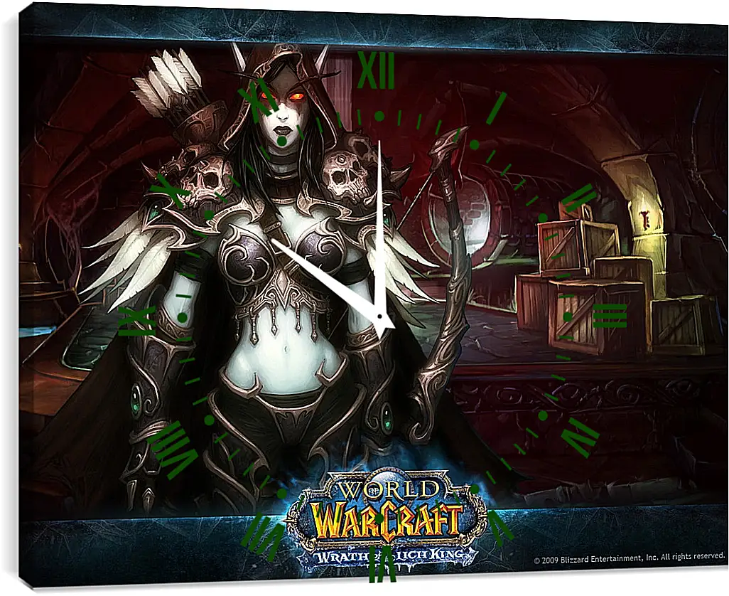 Часы картина - World Of Warcraft: Wrath Of The Lich King