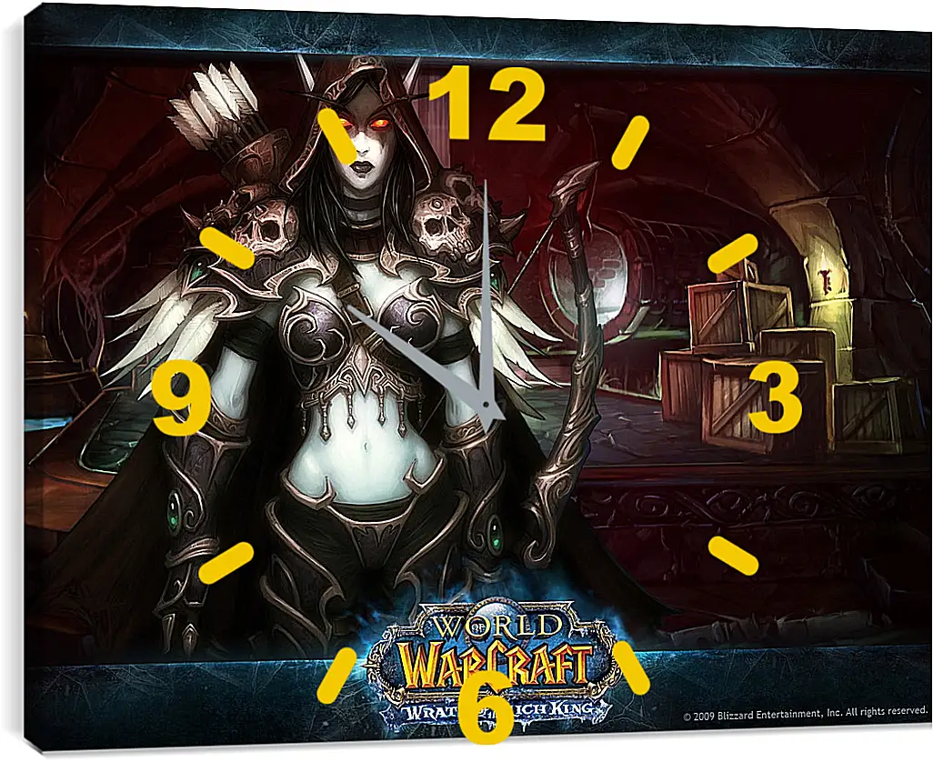 Часы картина - World Of Warcraft: Wrath Of The Lich King