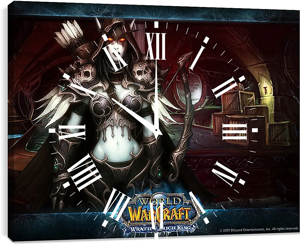 Часы картина - World Of Warcraft: Wrath Of The Lich King