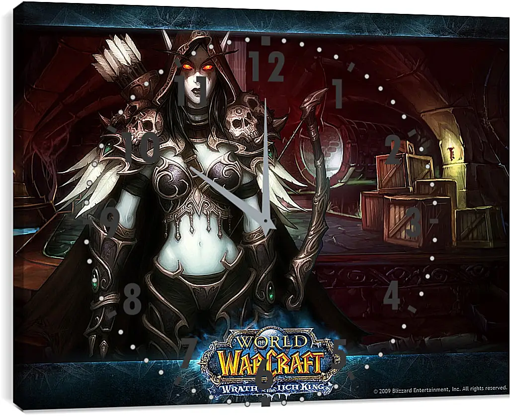 Часы картина - World Of Warcraft: Wrath Of The Lich King