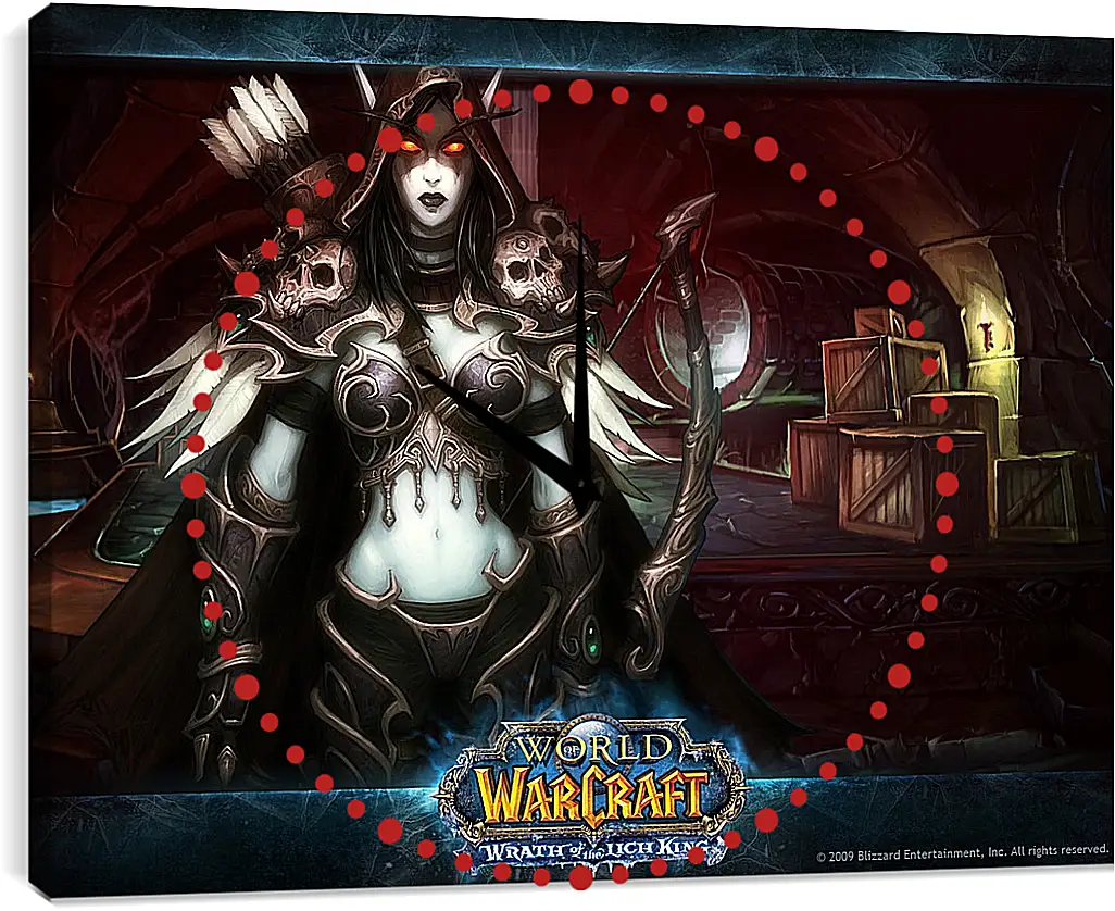 Часы картина - World Of Warcraft: Wrath Of The Lich King