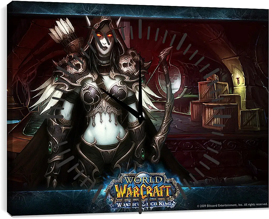 Часы картина - World Of Warcraft: Wrath Of The Lich King