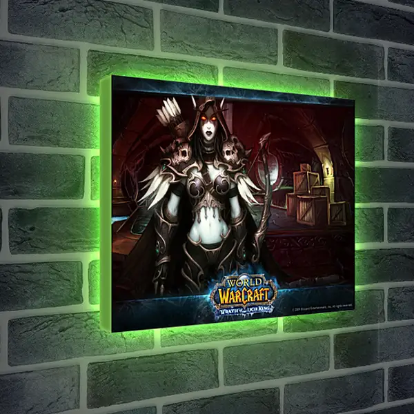 Лайтбокс световая панель - World Of Warcraft: Wrath Of The Lich King