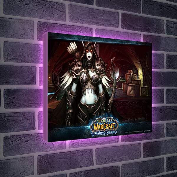 Лайтбокс световая панель - World Of Warcraft: Wrath Of The Lich King