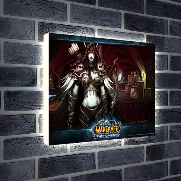 Лайтбокс световая панель - World Of Warcraft: Wrath Of The Lich King