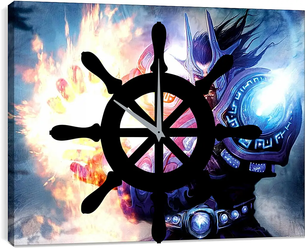 Часы картина - World Of Warcraft