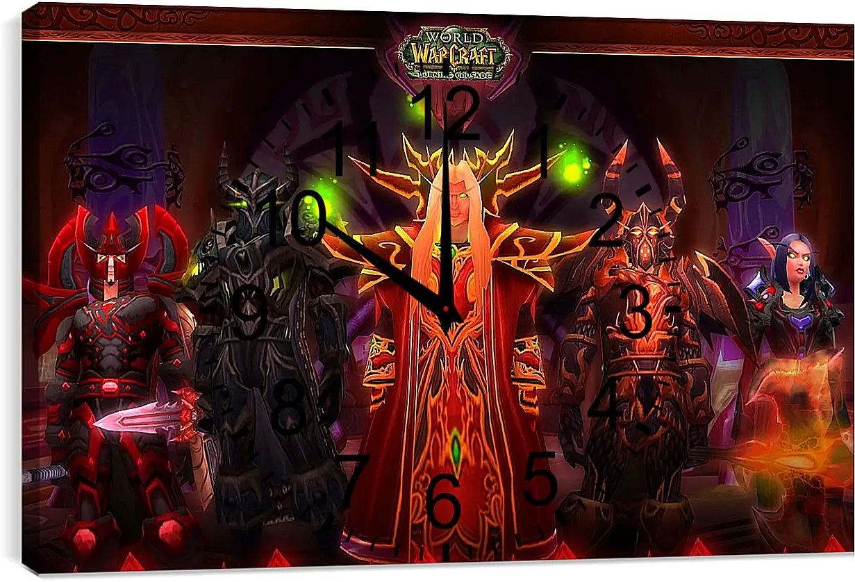 Часы картина - World Of Warcraft: The Burning Crusade