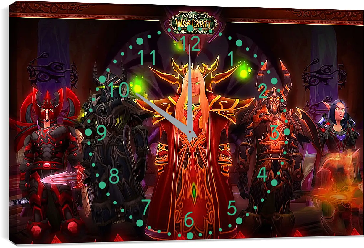 Часы картина - World Of Warcraft: The Burning Crusade