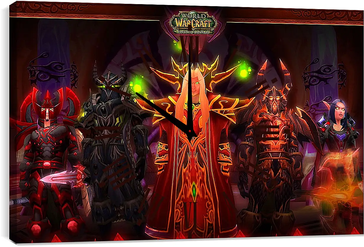 Часы картина - World Of Warcraft: The Burning Crusade