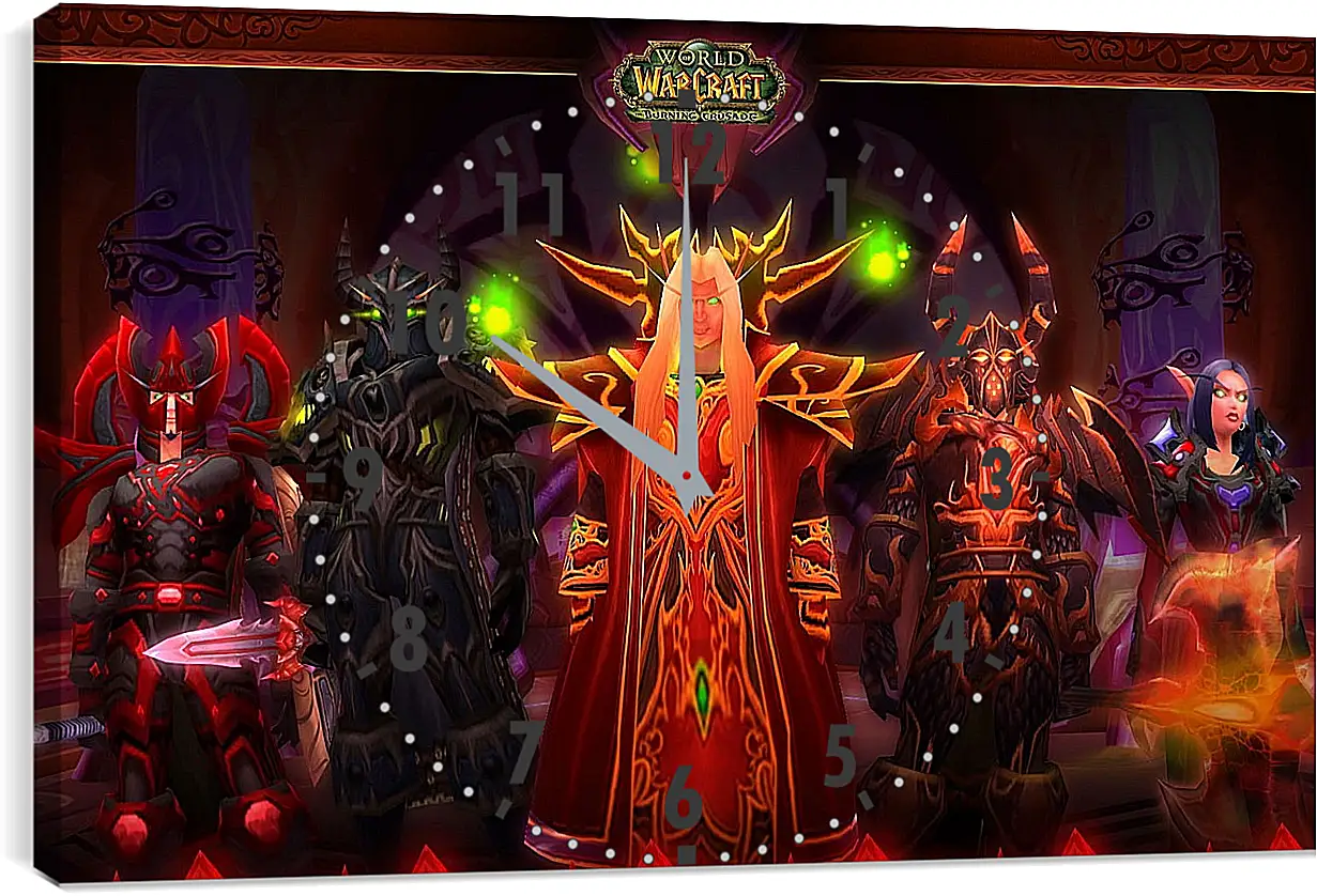 Часы картина - World Of Warcraft: The Burning Crusade