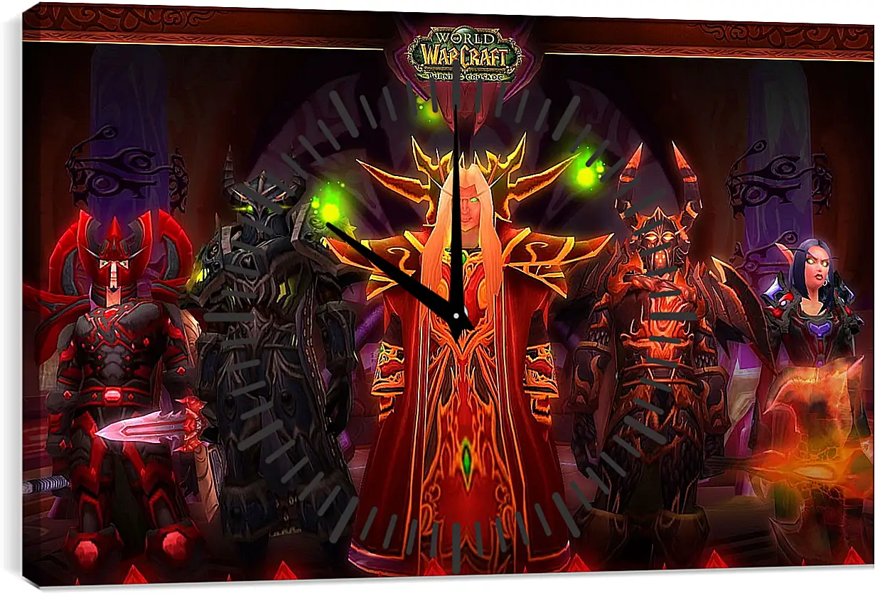 Часы картина - World Of Warcraft: The Burning Crusade