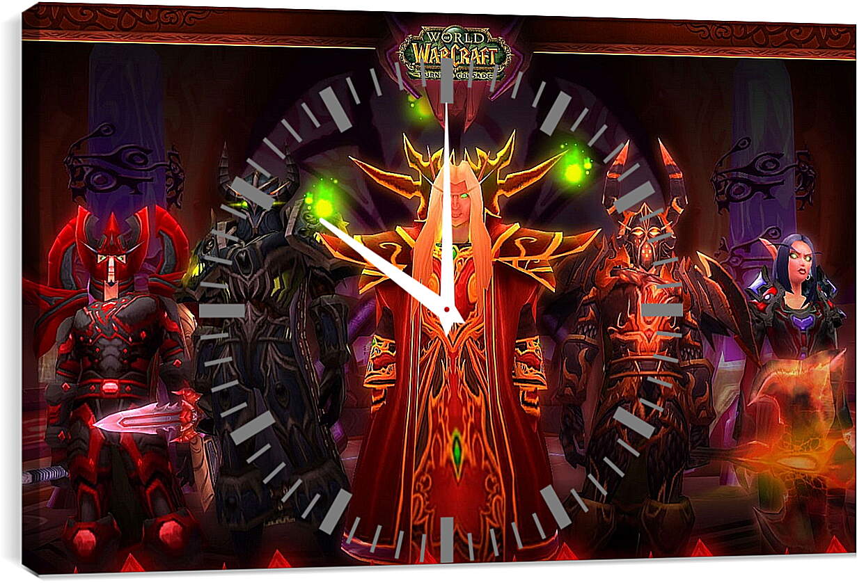 Часы картина - World Of Warcraft: The Burning Crusade