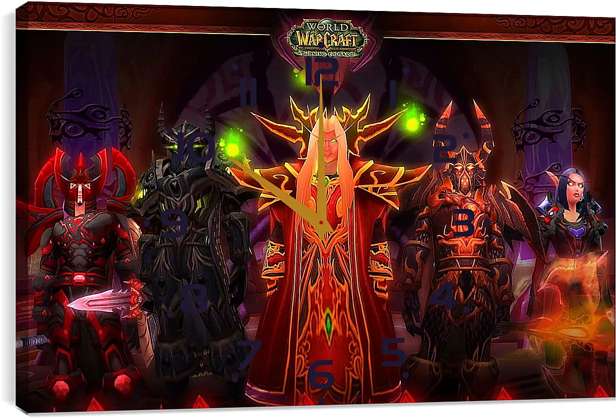 Часы картина - World Of Warcraft: The Burning Crusade