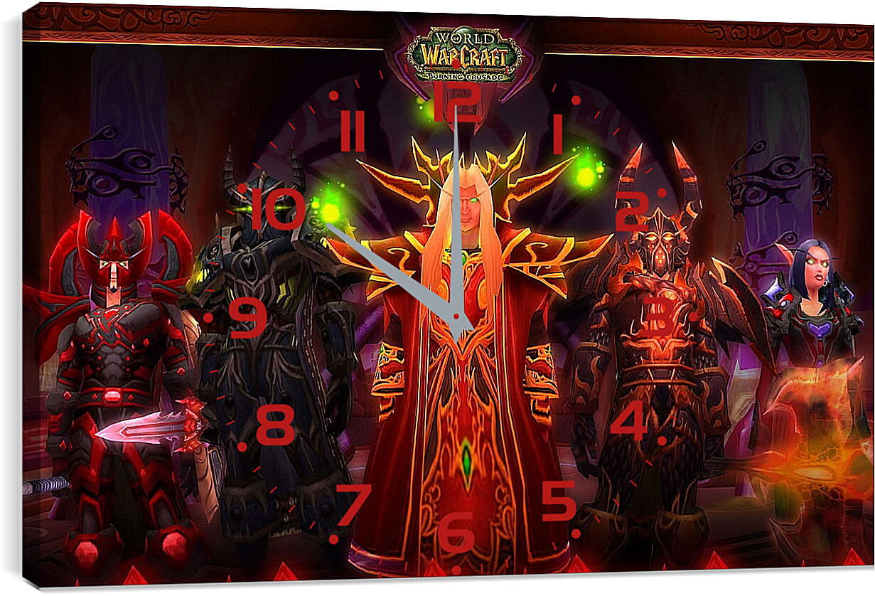 Часы картина - World Of Warcraft: The Burning Crusade