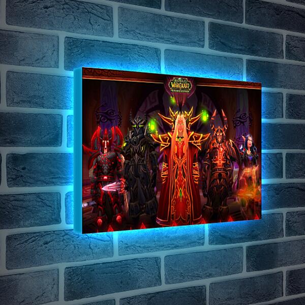 Лайтбокс световая панель - World Of Warcraft: The Burning Crusade