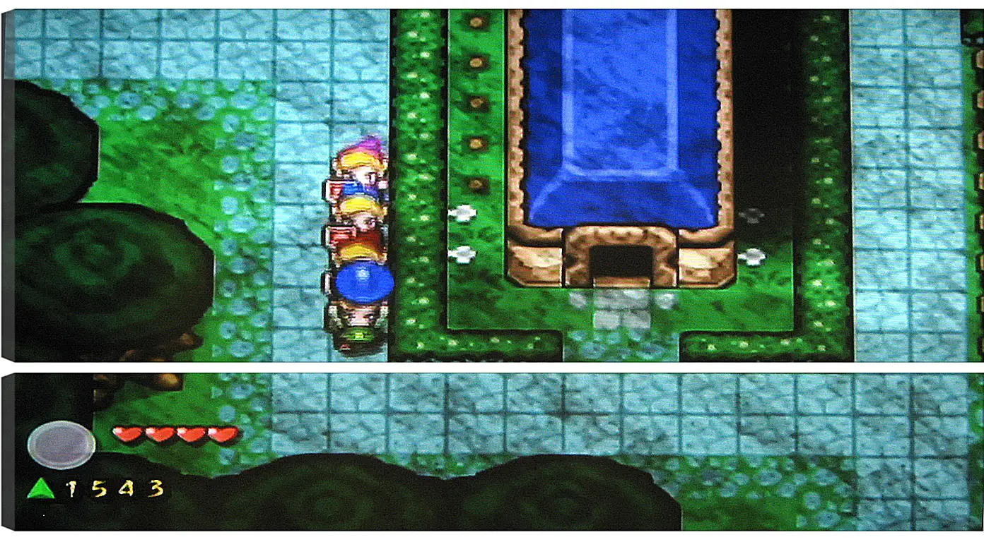 Модульная картина - The Legend Of Zelda: Four Swords Adventures
