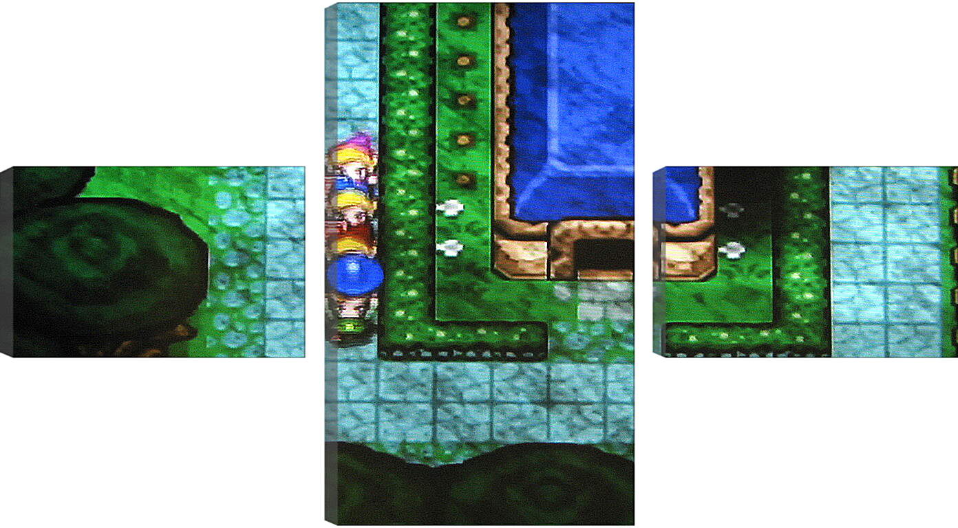 Модульная картина - The Legend Of Zelda: Four Swords Adventures
