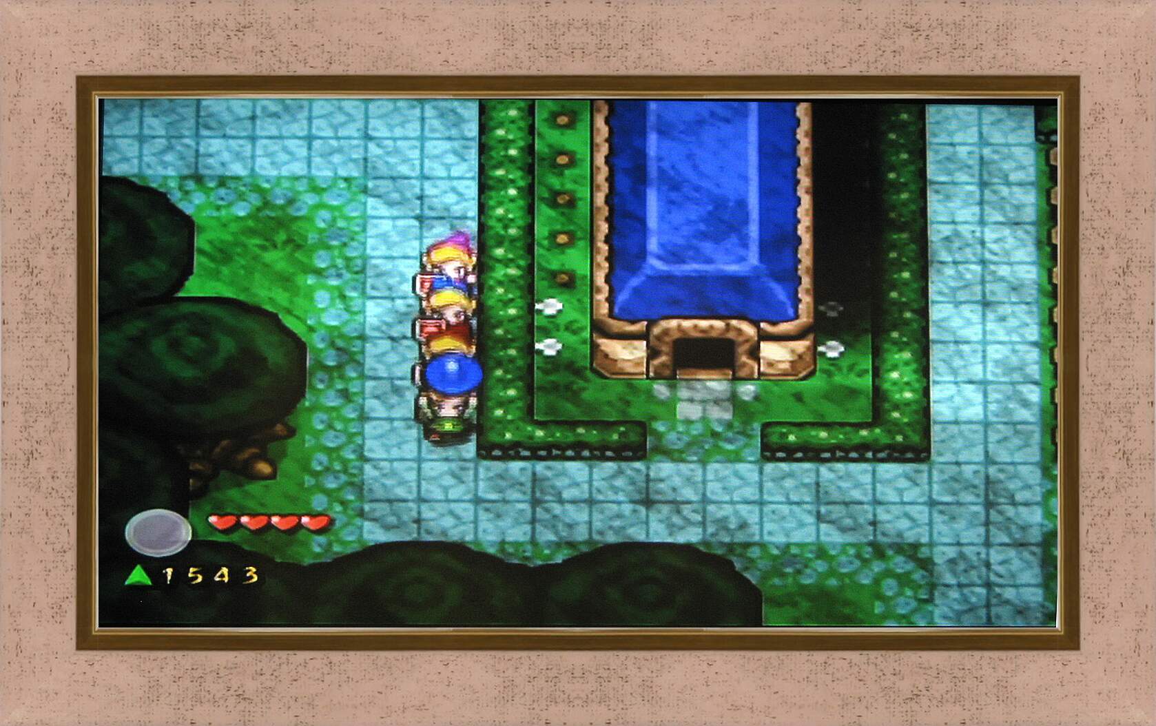 Картина в раме - The Legend Of Zelda: Four Swords Adventures
