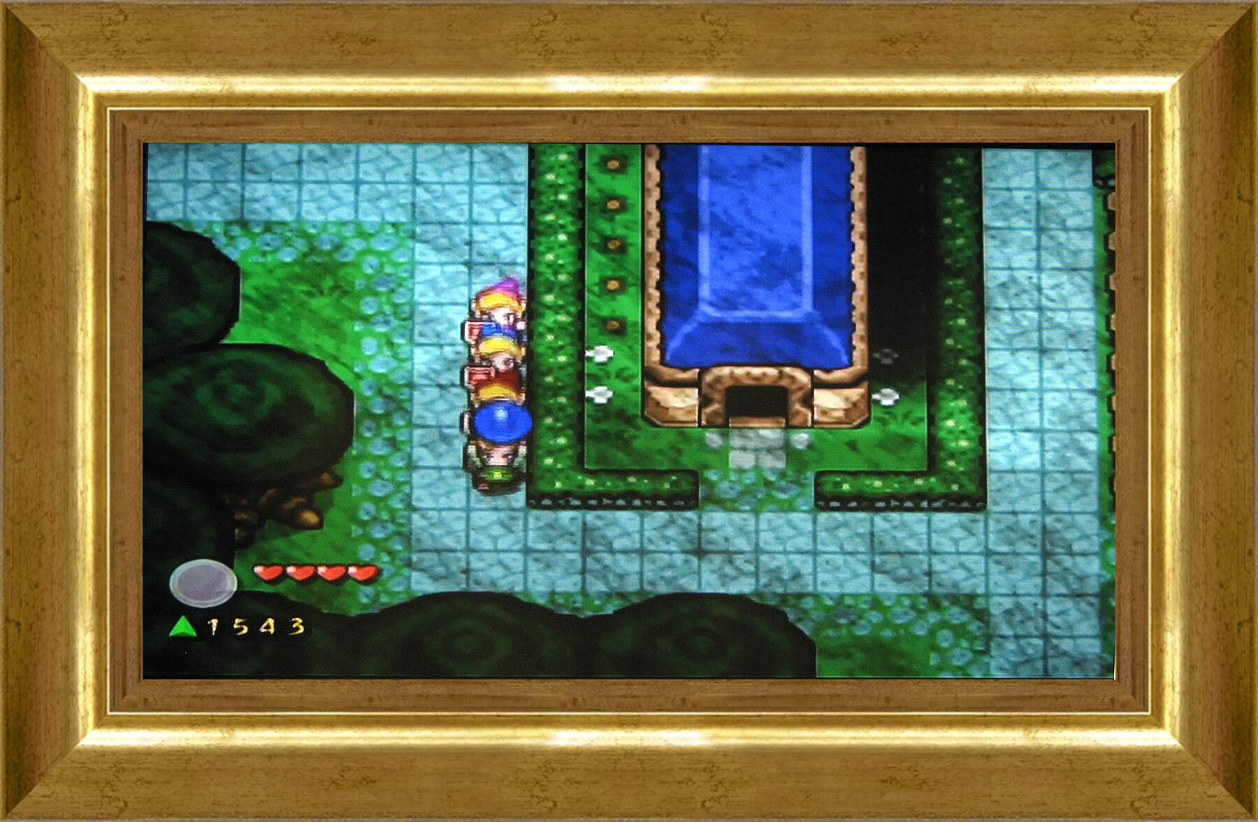 Картина в раме - The Legend Of Zelda: Four Swords Adventures
