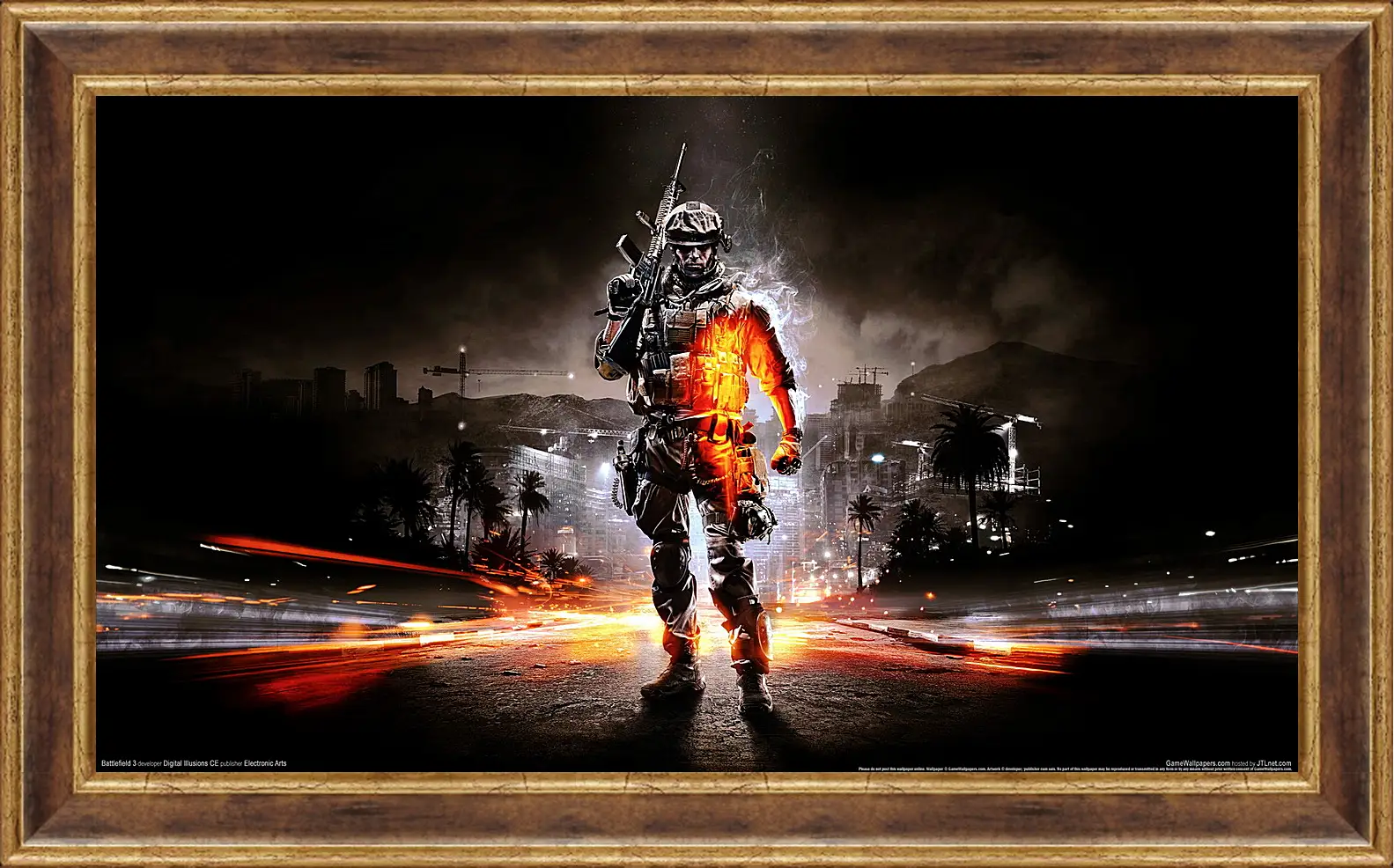 Картина в раме - Battlefield 3