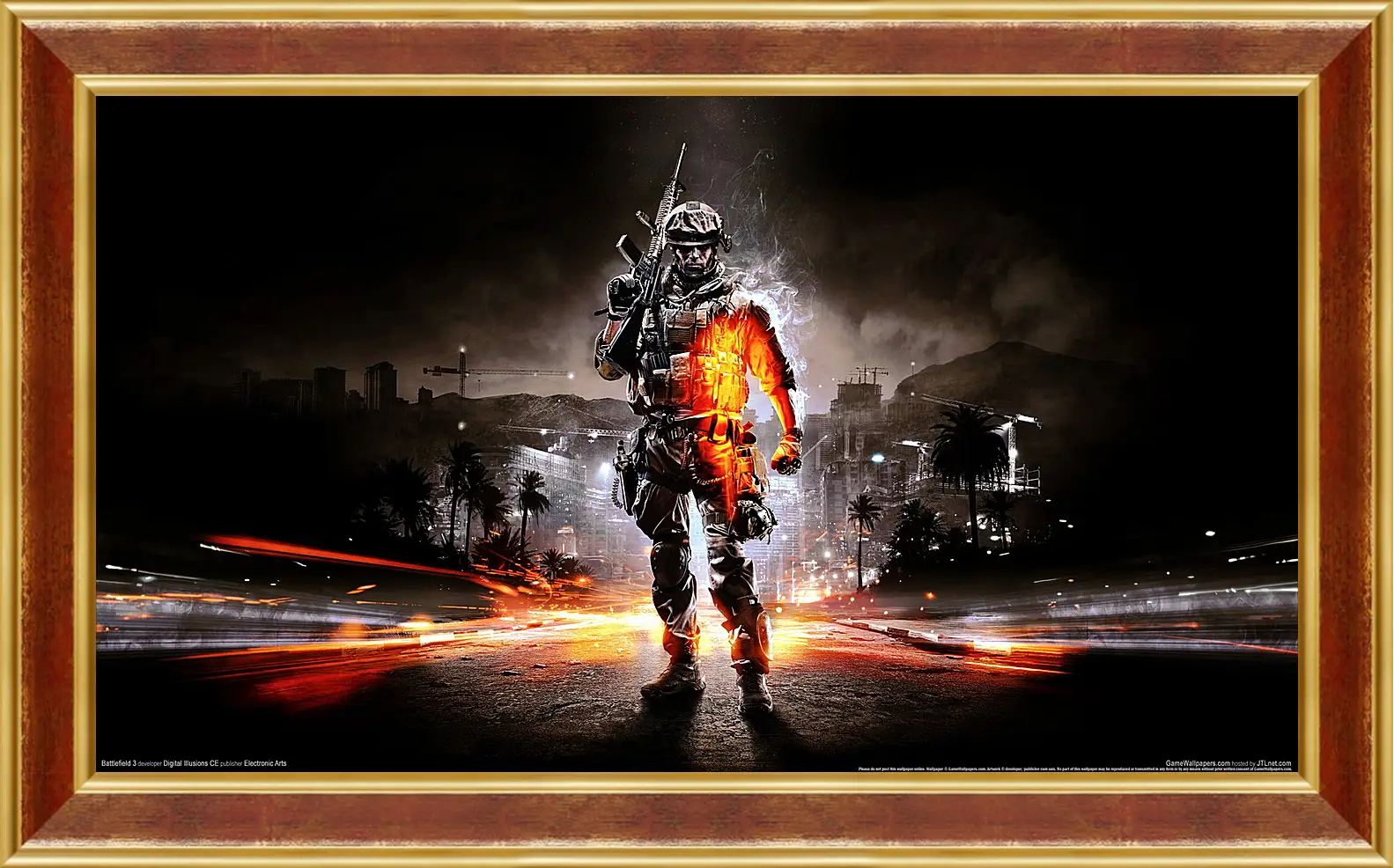 Картина в раме - Battlefield 3