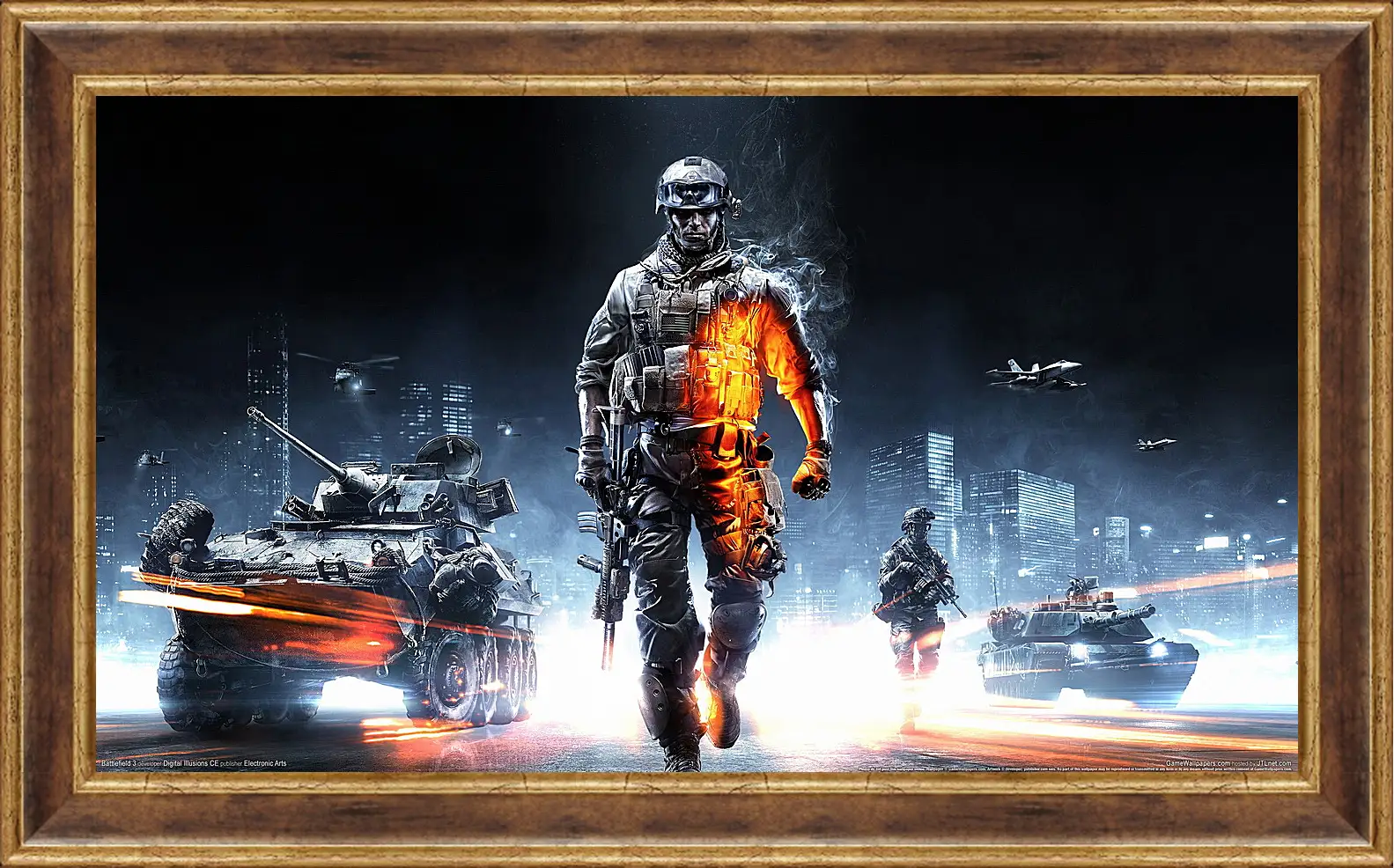 Картина в раме - Battlefield 3