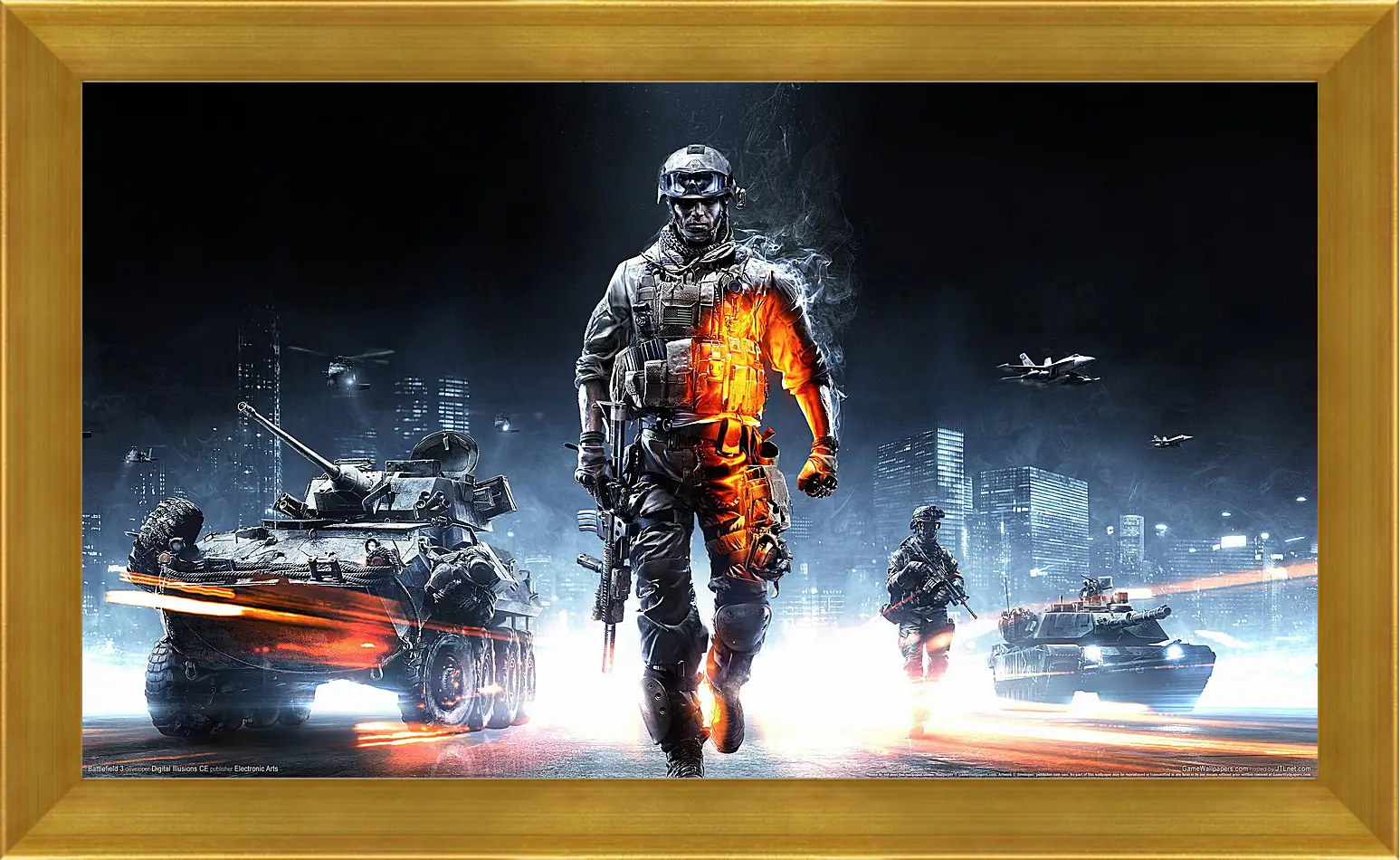 Картина в раме - Battlefield 3