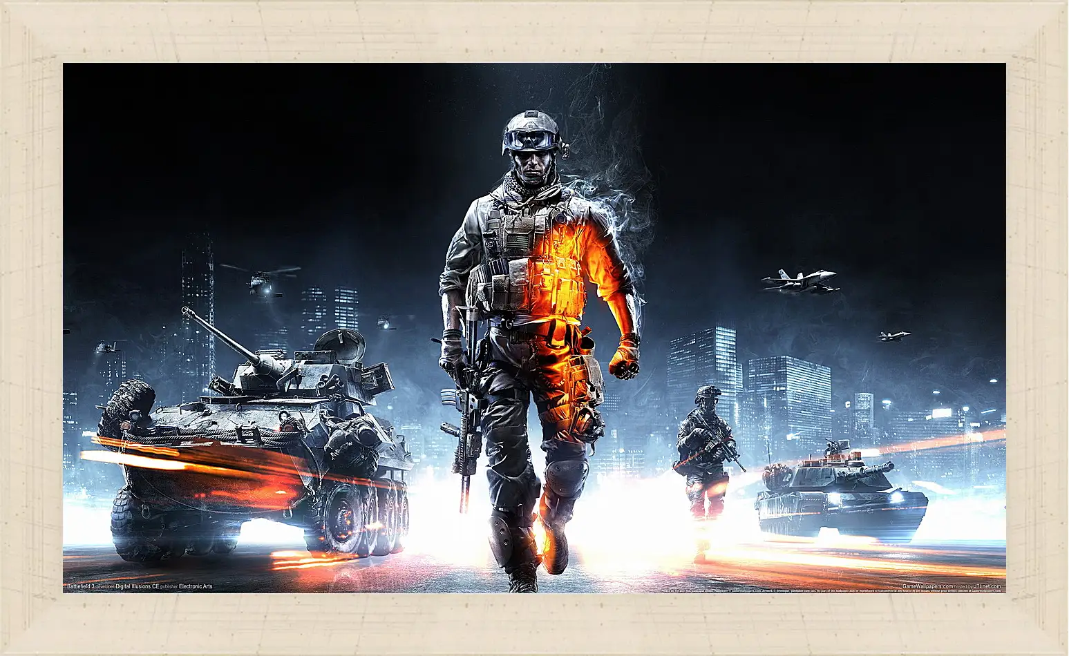 Картина в раме - Battlefield 3