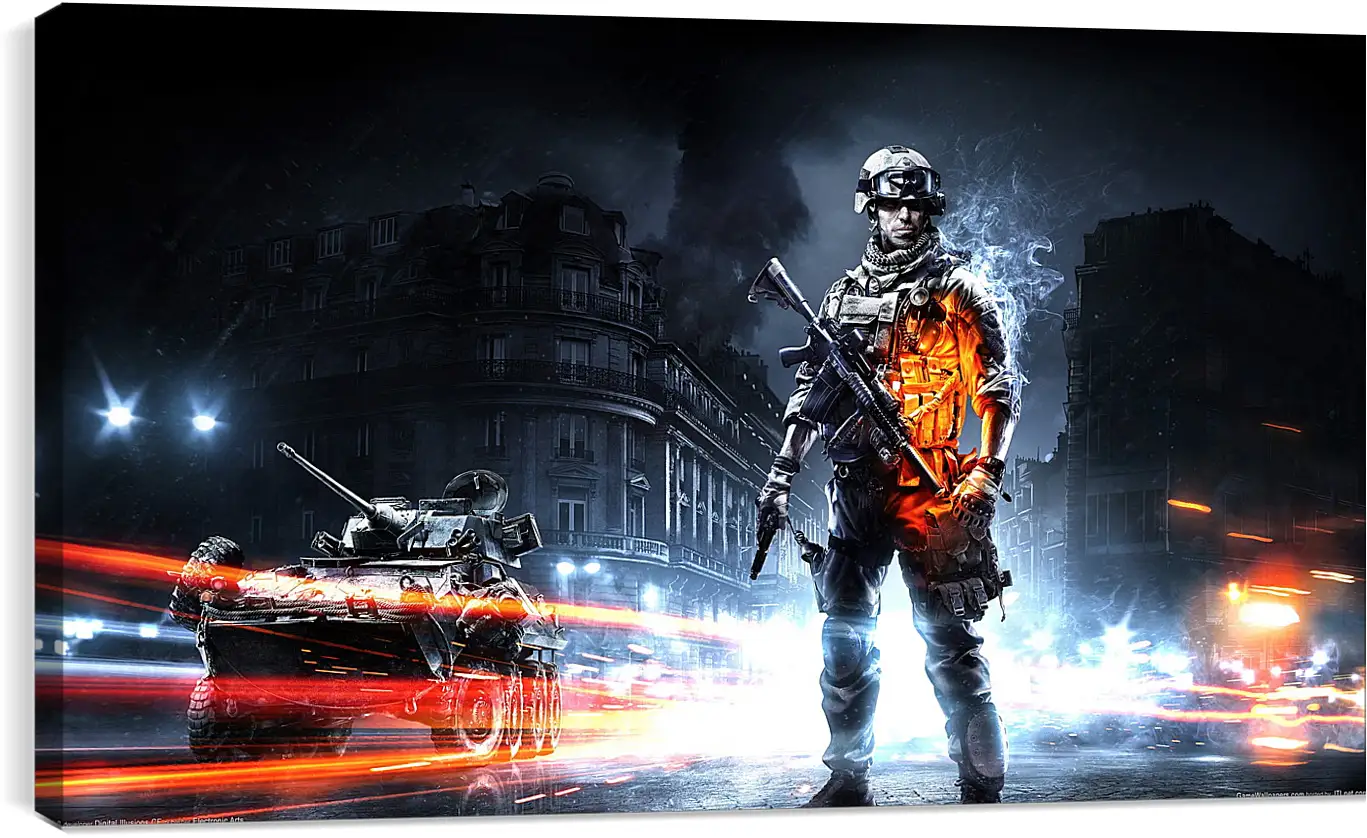 Постер и плакат - Battlefield 3