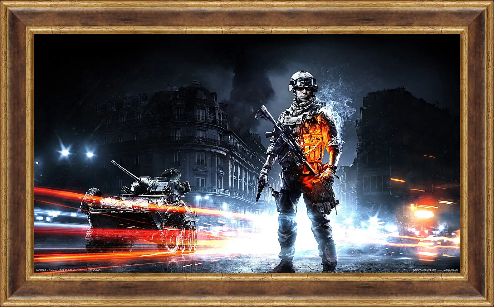 Картина в раме - Battlefield 3