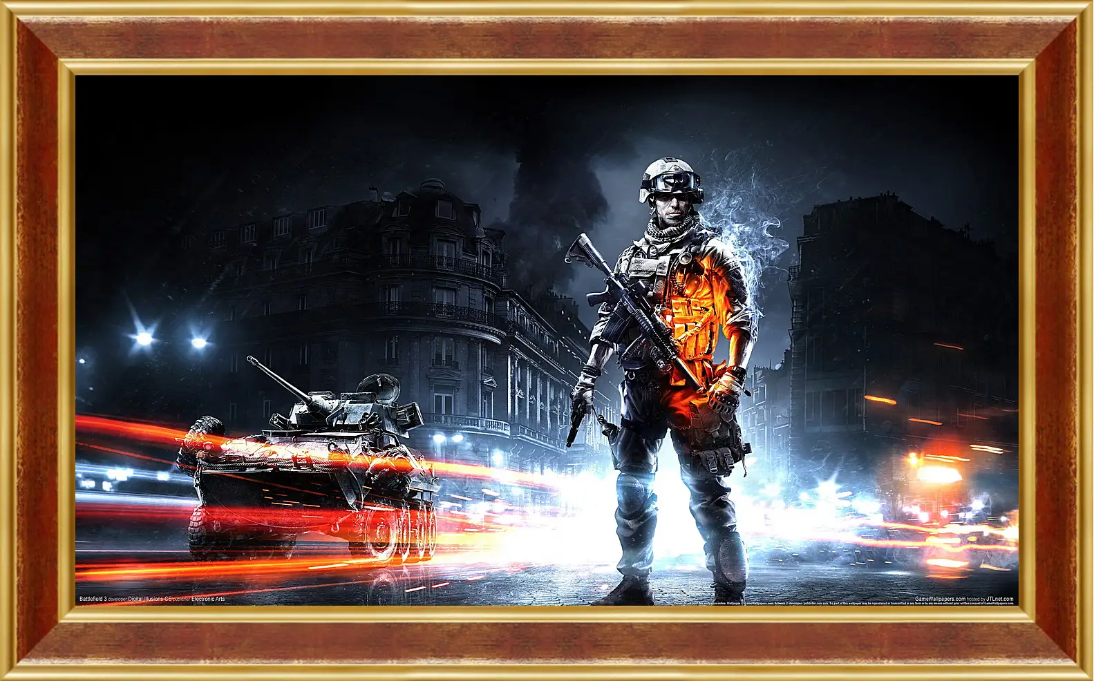 Картина в раме - Battlefield 3